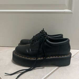 Dr Martens 8053 Leather Platform Causal Shoes